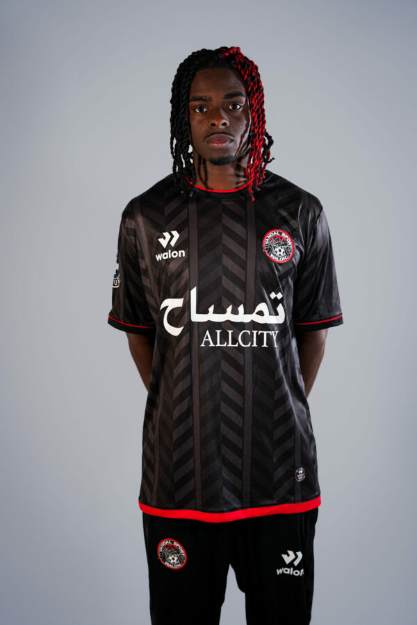 Vandal Sport x Walon Football Jersey Black - Image 3