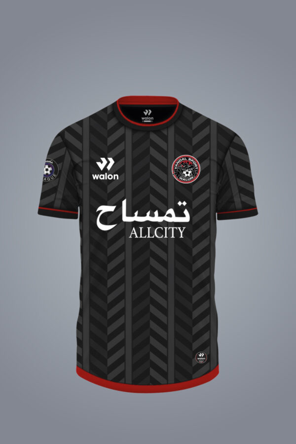 Vandal Sport x Walon Football Jersey Black