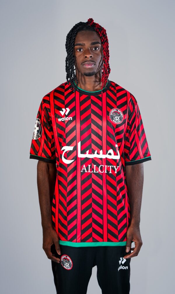 Vandal Sport x Walon Football Jersey Red - Image 3