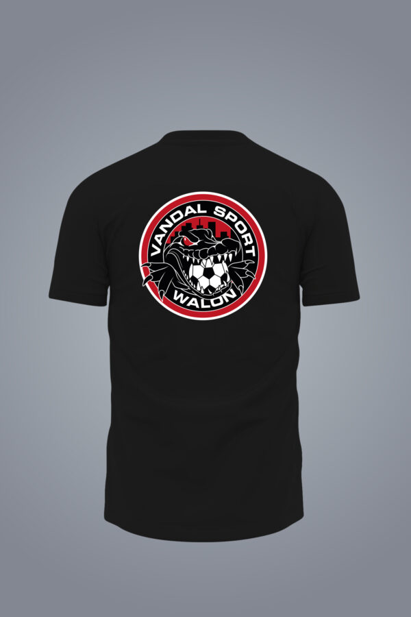 Vandal Sport x Walon T-Shirt Black - Image 2