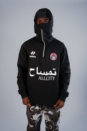 Vandal Sport x Walon Zip Hoodie Black