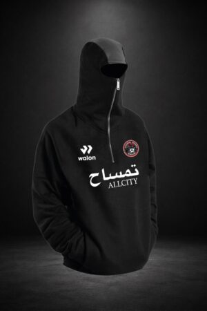 Vandal Sport x Walon Zip Hoodie Black