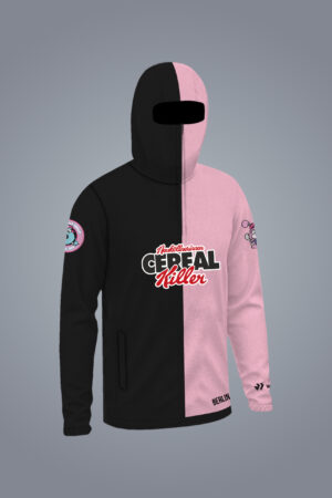 Neuköllner:innen x Walon Zip Hoodie Black/Pink