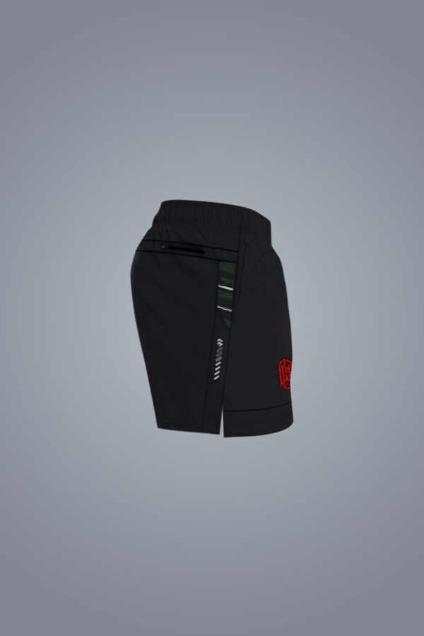Walon Basic Shorts Black/Olive - Image 2