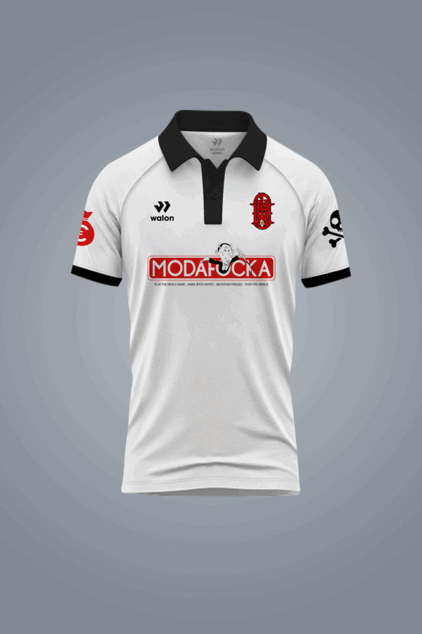 Walon Modafocka Game Football Jersey White - Image 2