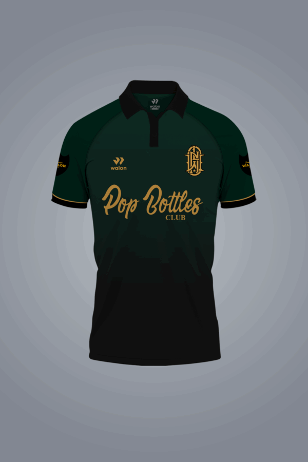 Walon Pop Bottles Football Jersey Dark Green - Image 2