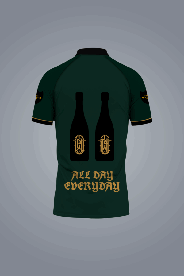 Walon Pop Bottles Football Jersey Dark Green - Image 3