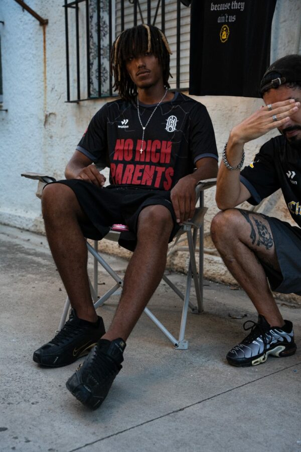 Walon No Rich Parents Football Jersey Black - Image 7