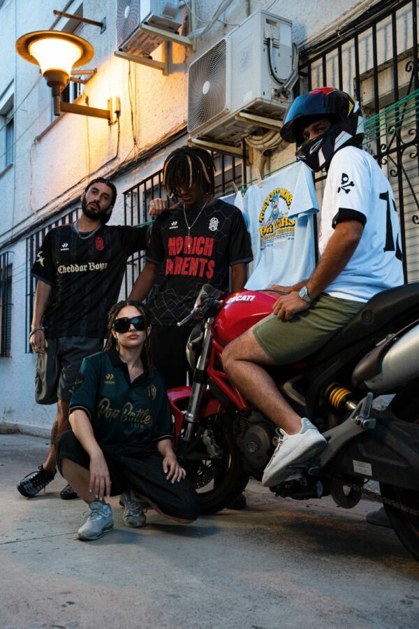 Walon No Rich Parents Football Jersey Black - Image 6