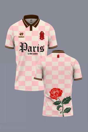 Walon Paris Football Jersey Pink