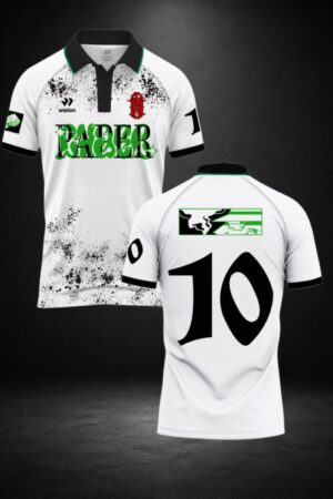 Walon Paper Chaser Football Jersey White