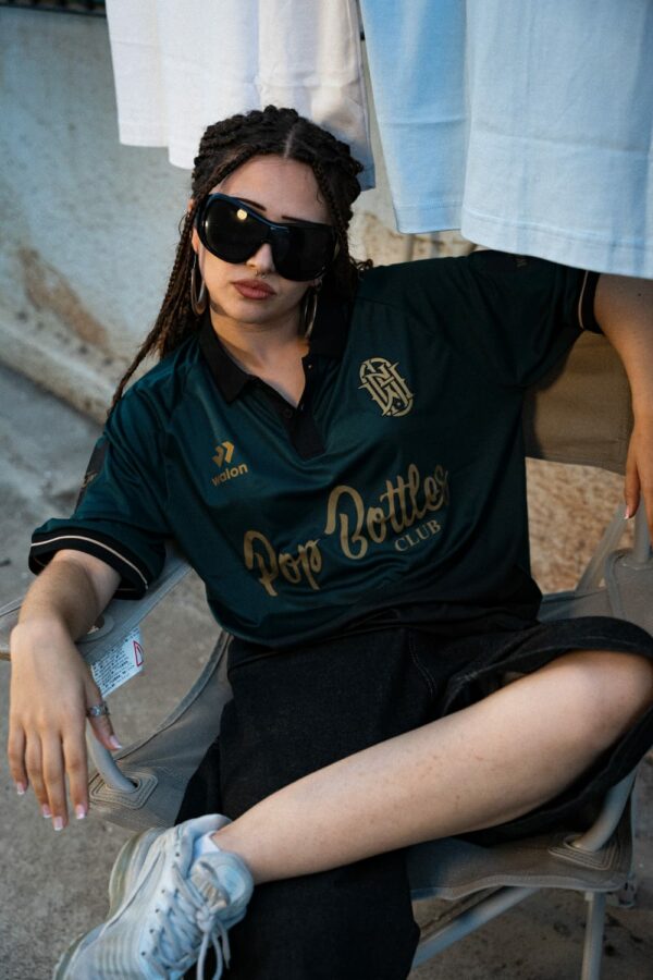 Walon Pop Bottles Football Jersey Dark Green - Image 6