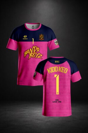 Walon x KIDD KEO Spain Football Jersey Pink