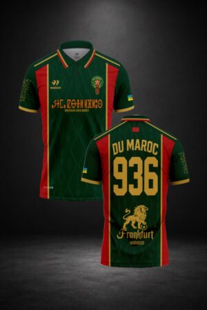 Walon x DU MAROC Morocco Football Jersey Green