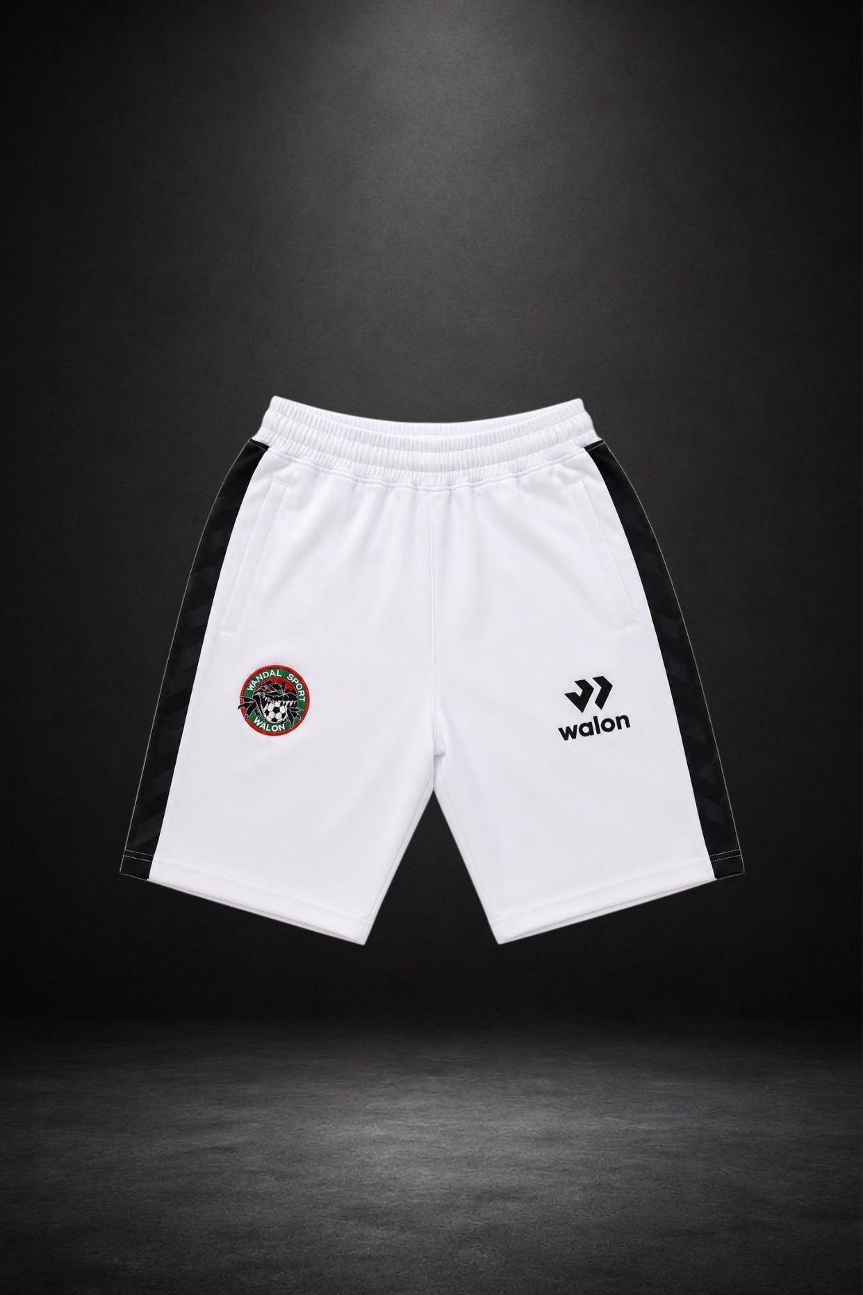 Vandal Sport x Walon Shorts White