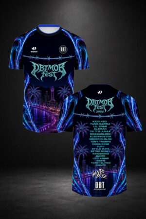 Walon x DBT MOB Fest Football Jersey Black